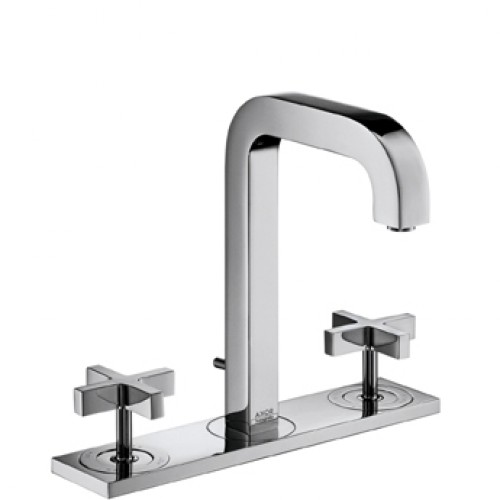 Hansgrohe Axor Citterio 3-Loch Waschtischarmatur mit kurzem Auslauf 39134000