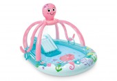 INTEX Friendly Octopus Aufblasbarer Kiddie Pool 234x183x150 cm 56138