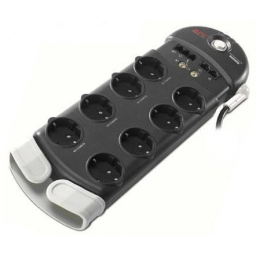 Steckdoseleiste APC SurgeProtector Performance PF8VNT3-GR 8x Schuko +TV/Tel APC23641 Steckdoseleiste APC SurgeProtector Performance PF8VNT3-GR 8x Schuko +TV/Tel APC23641