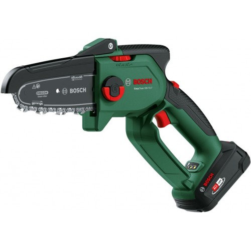 BOSCH EasyChain 18V-15-7 Akku-Kettensäge, 1 x 2,5-Ah-Akku, Ladegerät 06008B8900