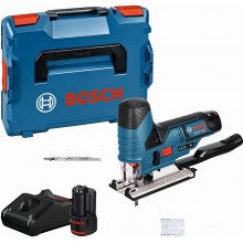 BOSCH GST 12V-70 PROFESSIONAL Akku Stichsäge 2x 3,0Ah Akku ZubehörSet L-BOXX 06015A1005