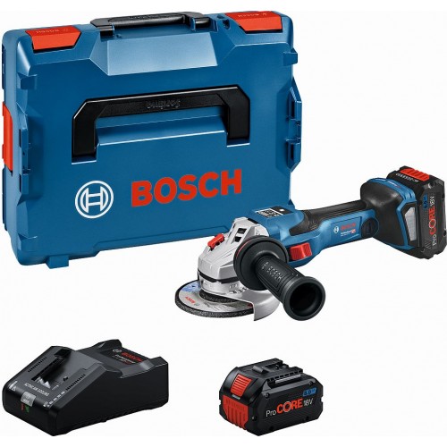 BOSCH GWS 18V-15 SC Akku-Winkelschleifer BITURBO 06019H6101