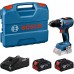 BOSCH GSR 18V-65 PROFESSIONAL Akku-Bohrschrauber, 2× GBA 5.0Ah, L-Case 06019N3232