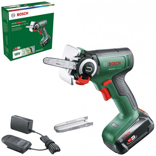 BOSCH UniversalCut 18V-65 (1x2,5 Ah) Akku-Säge mit NanoBlade-Technologie 06033D5202