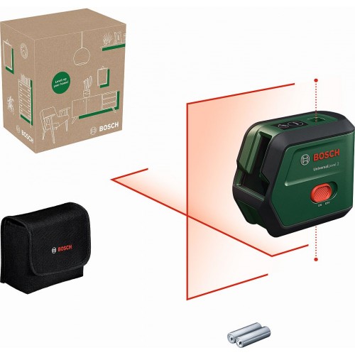 BOSCH UniversalLevel 2 Kreuzlinien-Laser mit Lotfunktion 0603663FZ0