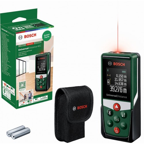 BOSCH UniversalDistance 40C Digitaler Laser-Entfernungsmesser 0603672101