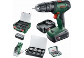 BOSCH UniversalImpact 18V + SystemBox Akku-Bohrschrauber, 2x1.5Ah 06039D4107