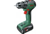 BOSCH UniversalDrill 18V-60 (1x 2,0Ah)+AL18V-20 Akku-Zweigang-Bohrschrauber 06039D7001