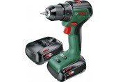 BOSCH UniversalDrill 18V-60 (2x 2,0Ah)+AL18V-20 Akku-Zweigang-Bohrschrauber 06039D7002