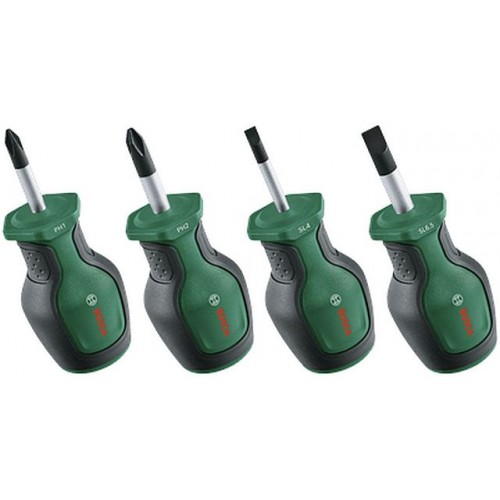 BOSCH Schraubendreher-Set, kurz 4-tlg. 1600A032UJ