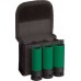 BOSCH PRO Impact Socket Set mit PET-Abdeckungen, 1/2", extra tief, 3-tlg. 2608003033