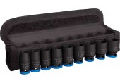 BOSCH PRO Impact Socket Set, 1/4", Standard, 9-tlg. 2608003034