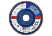 BOSCH Fächerschleifscheibe X431, Standard for Metal, 115 mm, 22,23 mm, 40 2608601270