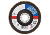 BOSCH Fächerschleifscheibe X431, Standard for Metal, 125 mm, 22,23 mm, 80 2608603718