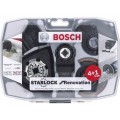 BOSCH Professional Starlock Best for Renovation 4+1, Sägeblatt-Satz, 5-teilig 2608664624