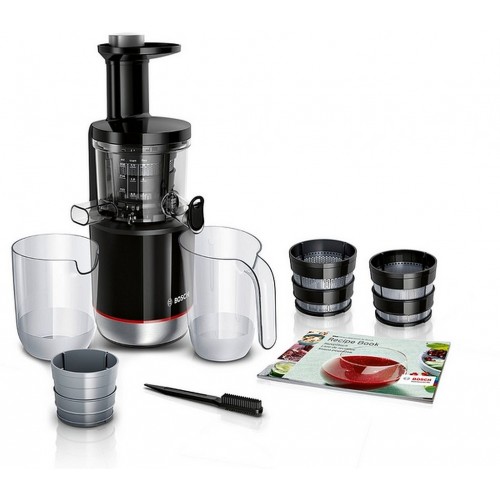 Bosch Slow juicer VitaExtract 150 W Schwarz, Edelstahl gebürstet MESM731M