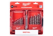 Milwaukee ThunderWeb Metallbohrer-Kassette HSS-G (19 Stück) 4932352374