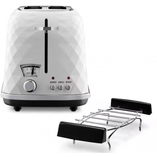 DeLonghi Brillante Toaster CTJ2103.W