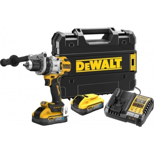 DeWALT DCD1007H2T-QW Akku-Schlagbohrschrauber (169Nm/18V/2x5,0Ah PowerStack) Tstak