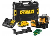 DeWALT DCE089D1G18-QW Multilinienlaser 3x360 Grün (1x2,0Ah/18V/12V)