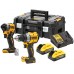 DeWALT DCK2051H2T-QW Combo Set (DCD800+DCF850+18V/2x5,0Ah PowerStack) Tstak