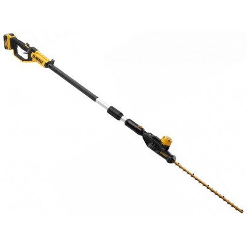 DeWALT DCMPH566P1 Akku-Heckenschere mit langem Griff (55cm/18V/5,0Ah)