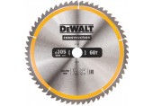 DeWALT DT1960-QZ Sägeblatt 305 x 30 mm für Holz, 60 Zähne, TCG -5°