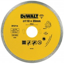 DeWALT DT3714-QZ Diamant-Trennscheibe 110 x 20 mm, Segmenthöhe 5 mm