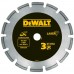 DeWALT DT3763-XJ Scheibe für harte Materialien und Granit, für Trockenschnitt, 230 x 22,2m