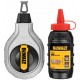 DeWALT DWHT47408-0 Schlagschnur-Set 30 Meter, mit roter Kreide