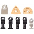 Milwaukee Multitool Starlock Zubehür-Set 8 - teilig 48906088 Milwaukee Multitool Starlock Zubehür-Set 8 - teilig 48906088