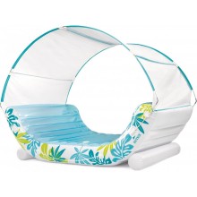 INTEX Schwimmliege Tropical Canopy Lounge mit Dach 56294EU