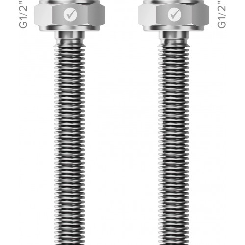 MERABELL WC-Schlauch Aqua Classic G1/2"-G1/2",50cm M0073