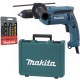 Makita HP1641K1X Schlagbohrmaschine im Koffer inkl. Bohrerkassette, 1,5-13mm, 680W