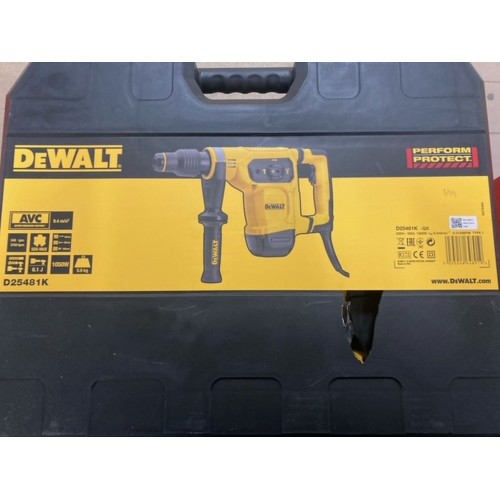 B-Ware!DeWALT D25481K Kombihammer SDS-Max, 40mm (1050W/6,1J)-Koffer beschädigt!