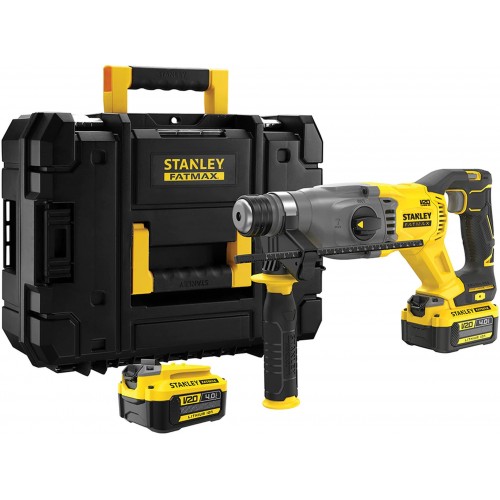 STANLEY SFMCH900M22 FatMax V20 Akku Kombihammer SDS-Plus (18V/2x4,0Ah/2,0J)