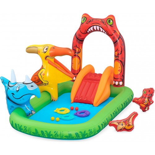 BESTWAY Jurassic Splash Wasserspielcenter, 242 x 140 x 137 cm 53160