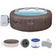 BESTWAY Lay-Z-Spa Dominica HydroJet Energiespar-Whirlpool, 196 x 71 cm, 6 Personen 6001S