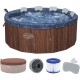 BESTWAY Lay-Z-Spa Toronto AirJet Energiespar-Whirlpool 190 x 70 cm, 7 Personen 6001W