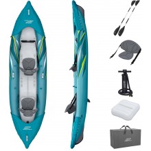 BESTWAY Hydro-Force Waypoint Elite X2 Kajak-Set, 382 x 96 x 33 cm 65167