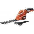 Black & Decker GSL700-QW Akku Gras- und Strauchschere Set