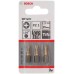 BOSCH Schrauberbit Max Grip, PZ 1, 25 mm, 3er-Pack 2607001591