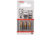 BOSCH Schrauberbit Max Grip, T25, 25 mm, 3er-Pack 2607001693