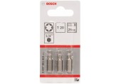 BOSCH Schrauber­bit Extra-Hart, T20, 25 mm, 3er-Pack 2607001611