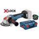 BOSCH GWX 18V-10 PSC Akku-Winkelschleifer X-LOCK, ohne Akku, L Boxx 06017B0800