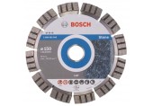 BOSCH Diamanttrennscheibe Best für Stone, 150 x 22,23 x 2,4 x 12 mm, 2608602643