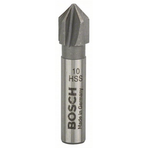 BOSCH Kegelsenker 10mm HSS Zylinderschaft, DIN 335, 2609255117