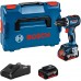 BOSCH GSR 18V-90 C PROFESSIONAL Akku-Bohrschrauber, 2x GBA 4,0Ah, L-BOXX 06019K6003