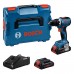 BOSCH GSR 18V-65 PROFESSIONAL Akku-Bohrschrauber, 2× ProCORE 4.0Ah, L-Boxx 06019N3206