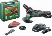 BOSCH AdvancedMulti 18 Akku-Multifunktionswerkzeug, 1 x 2,5-Ah-Akku, Ladegerät 0603104001